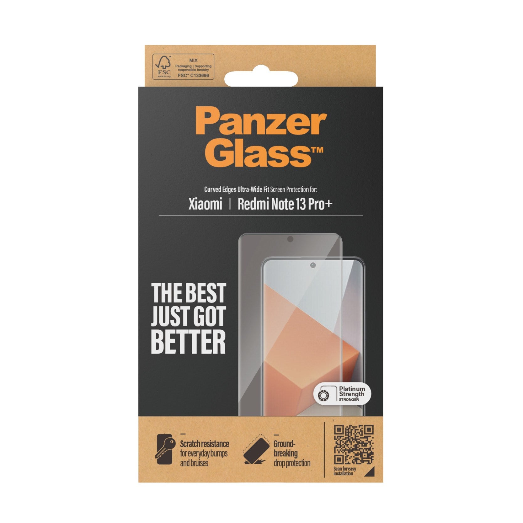 panzerglass-displayschutz-xiaomi-redmi-note-13-pro-ultra-wide-fit image 2