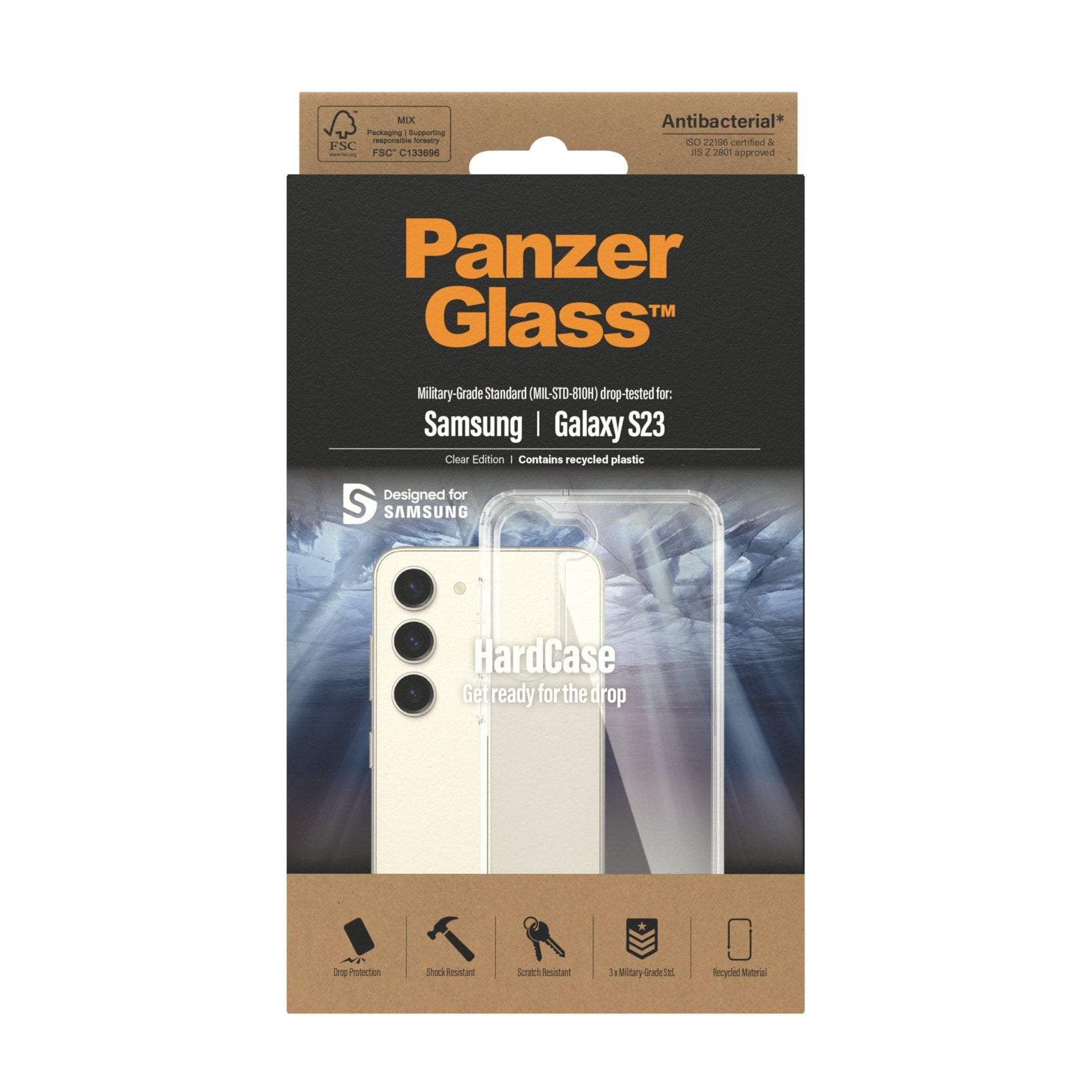 panzerglass-hardcase-transparent-samsung-galaxy-s23 image 3