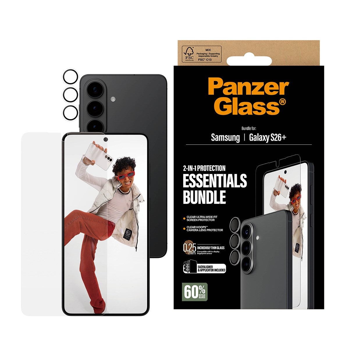 panzerglass-2-in-1-hoops-set-displayschutz-kameraschutz-samsung-galaxy-s26-ultra image 2