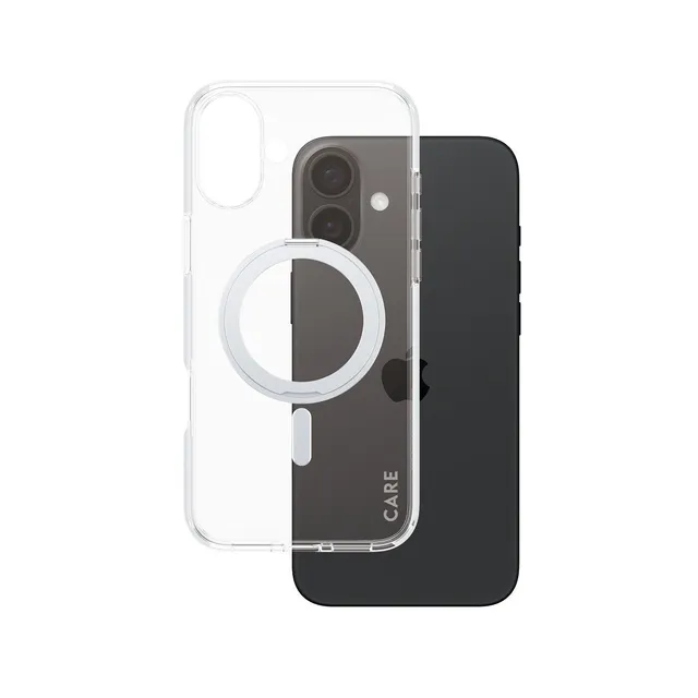 care-by-panzerglass-case-transparent-silber-kickstand-magsafe-f-r-iphone-16-plus image 1
