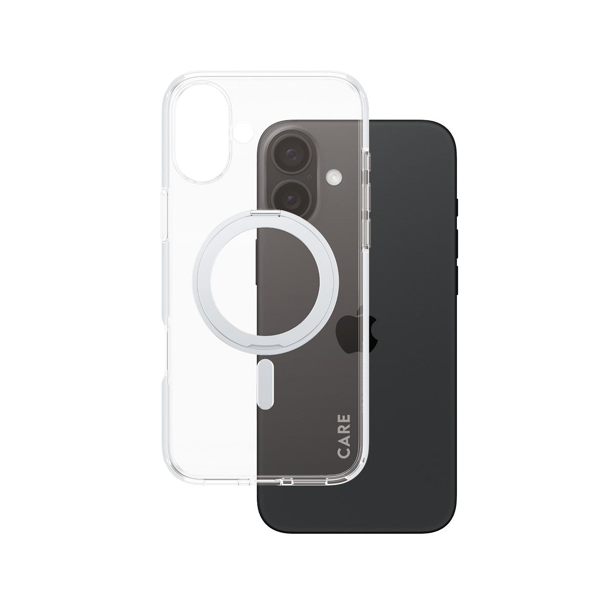 care-by-panzerglass-case-transparent-silber-kickstand-magsafe-f-r-iphone-16-plus image 1