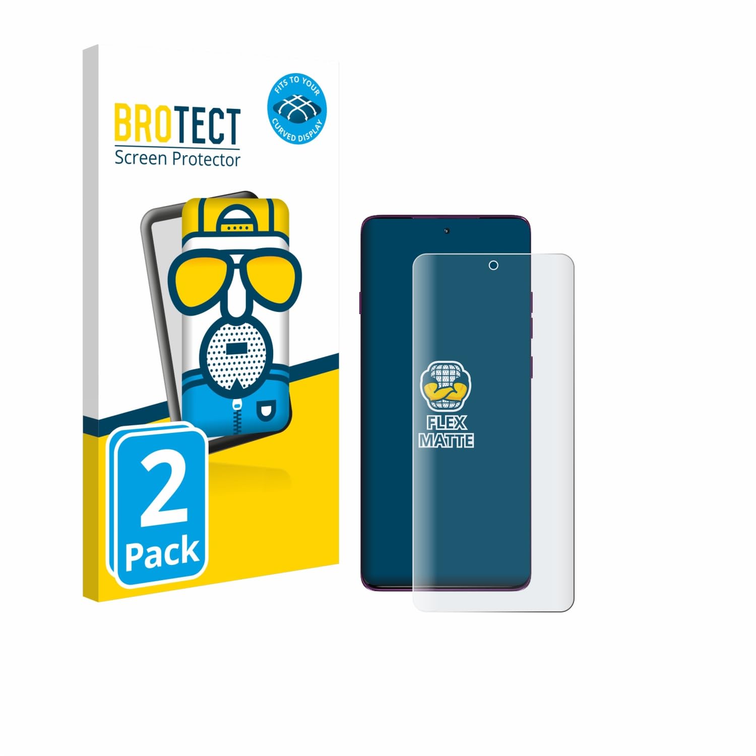 brotect-full-cover-matt-schutzfolie-f-r-motorola-edge-60-pro-2-st-ck image 2