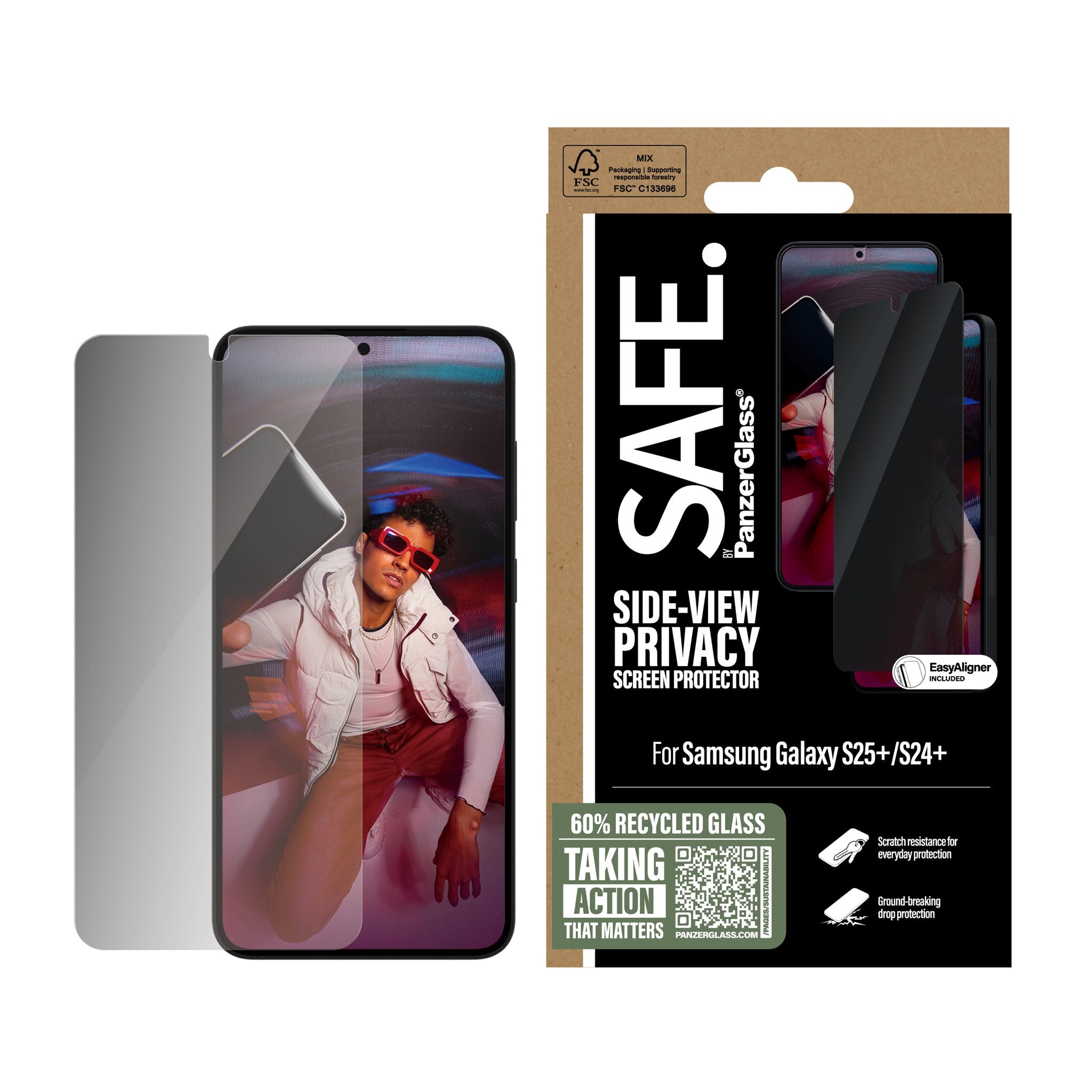 safe-by-panzerglass-2-way-privacy-displayschutz-samsung-galaxy-s25-s24-ultra-wid image 2