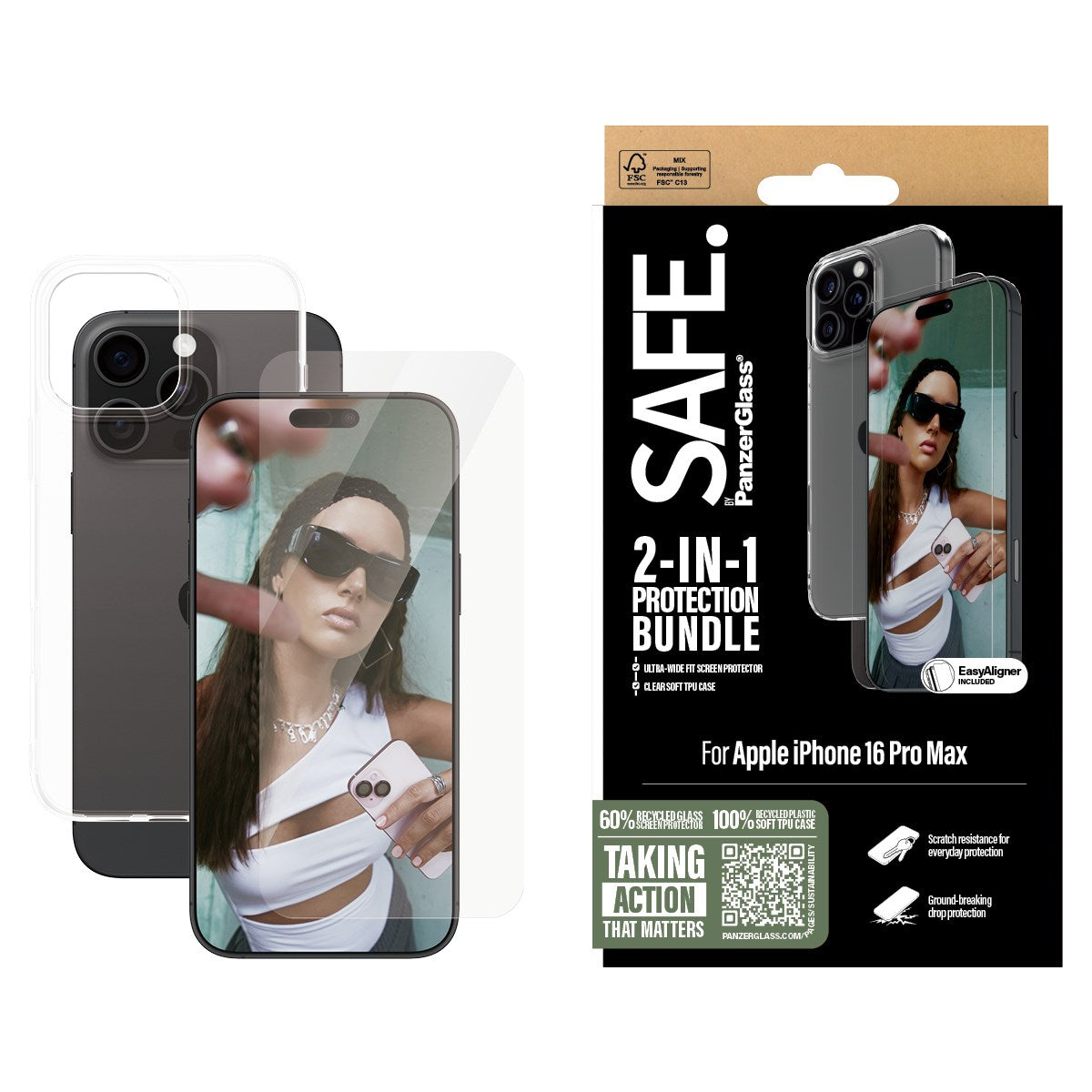 safe-by-panzerglass-2-in-1-schutz-set-display-tpu-f-r-iphone-16-pro-max image 2