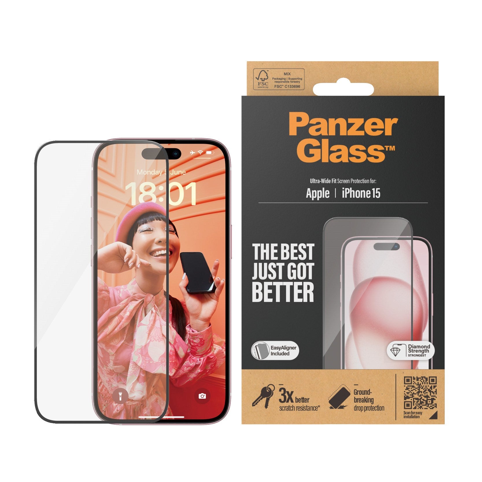 panzerglass-displayschutz-iphone-15-ultra-wide-fit-mit-easyaligner image 2