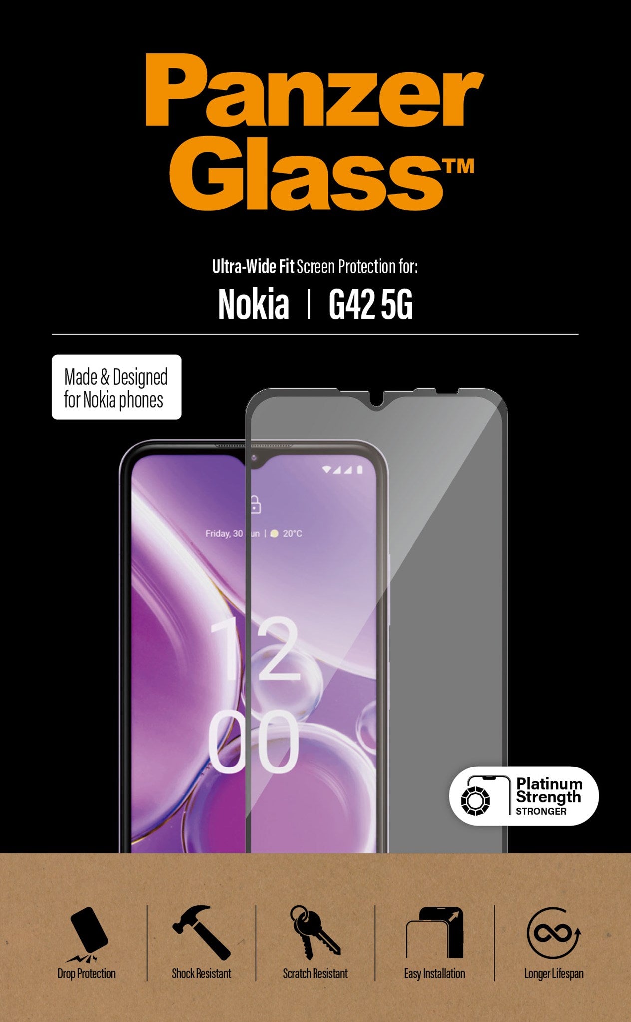 panzerglass-displayschutz-ultra-wide-fit-f-r-nokia-g42-5g image 5