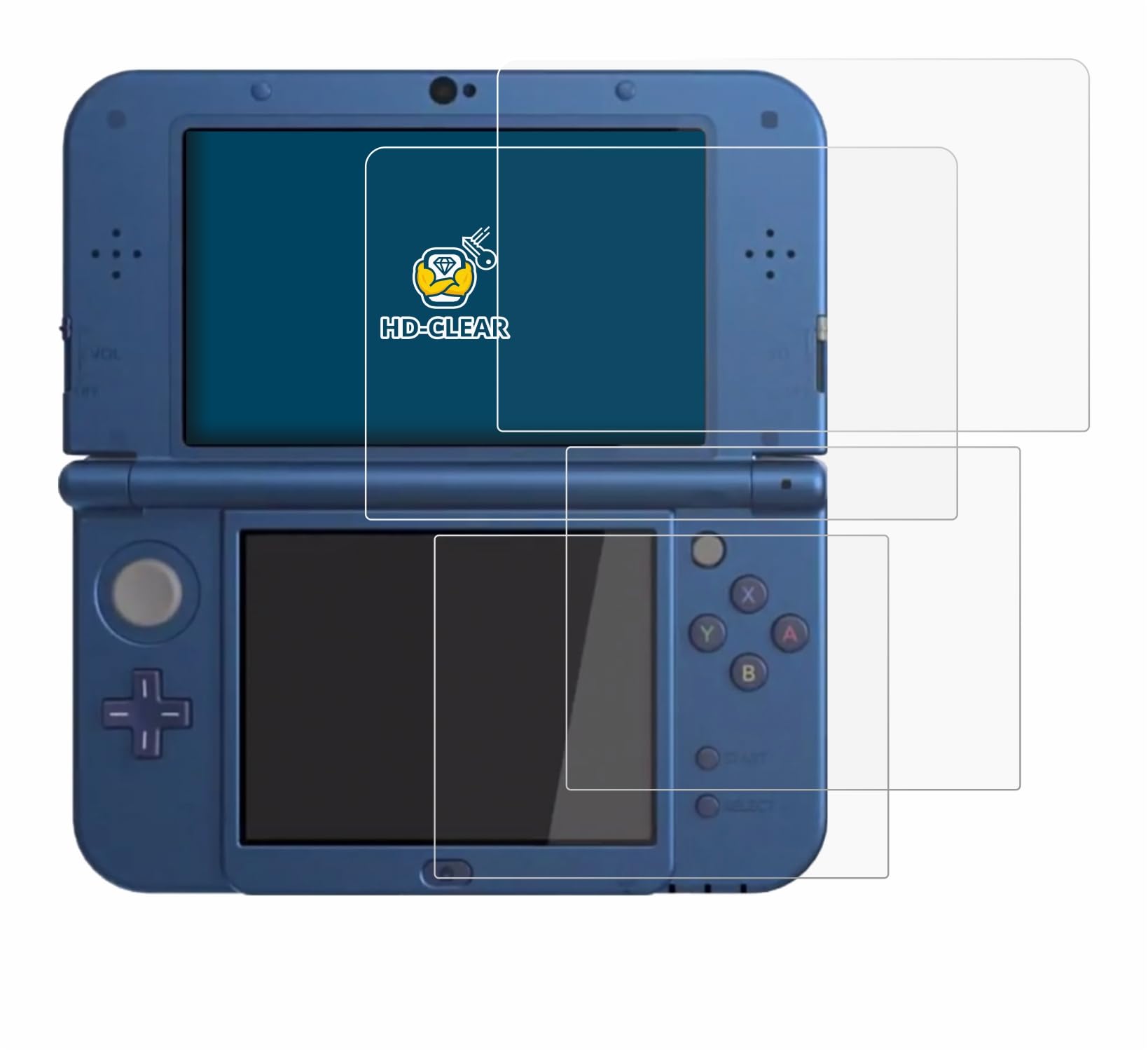 brotect-hd-clear-schutzfolie-f-r-nintendo-new-3ds-xl-2er-set image 2