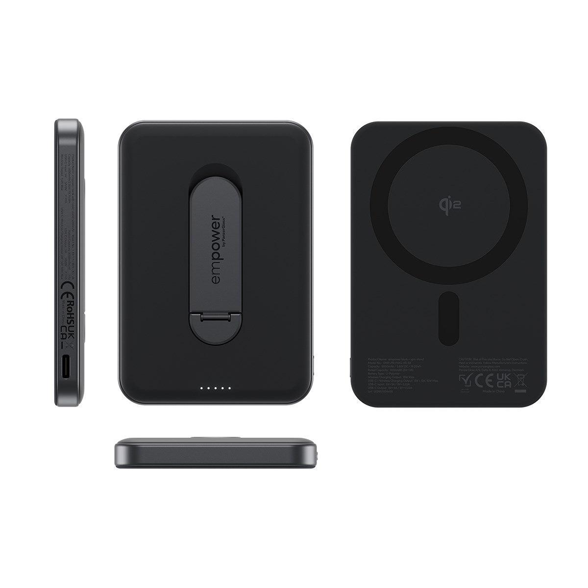 empower-by-panzerglass-powerbank-mit-spin-stand-5000mah-qi2-magsafe-weltall-schw image 5