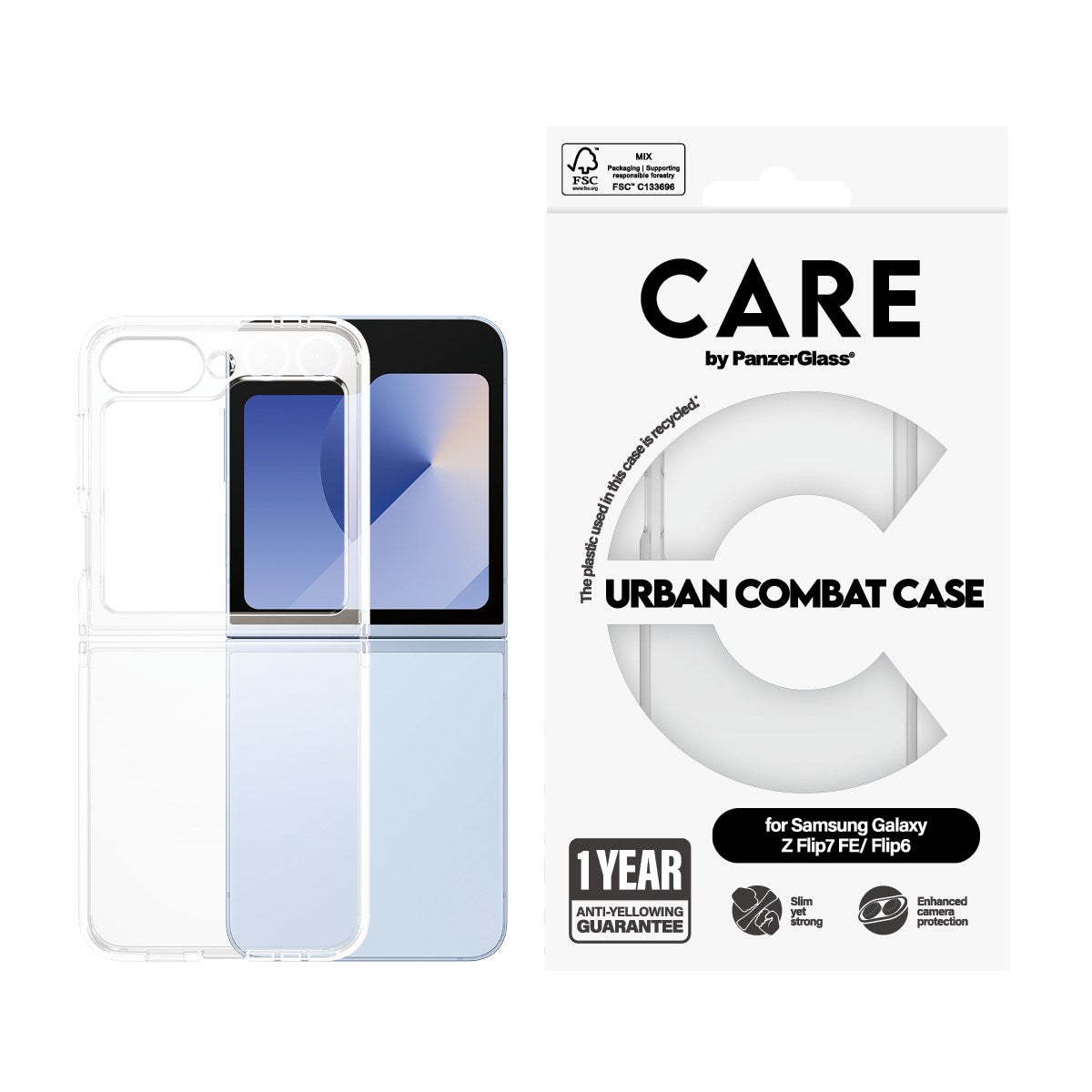 care-by-panzerglass-urban-combat-case-f-r-samsung-galaxy-z-flip7-fe-flip6 image 2