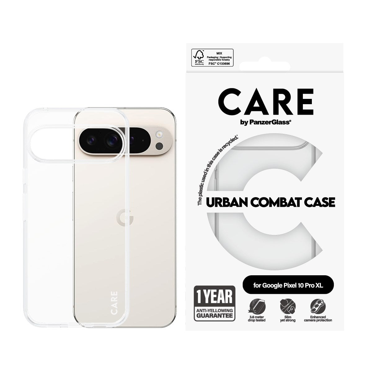 care-by-panzerglass-urban-combat-case-transparent-f-r-google-pixel-10-pro-xl image 2