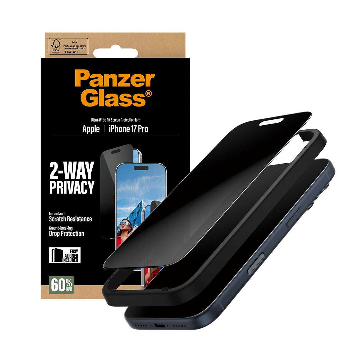 panzerglass-2-way-privacy-displayschutz-ultra-wide-fit-f-r-iphone-17-pro-mit-eas image 6