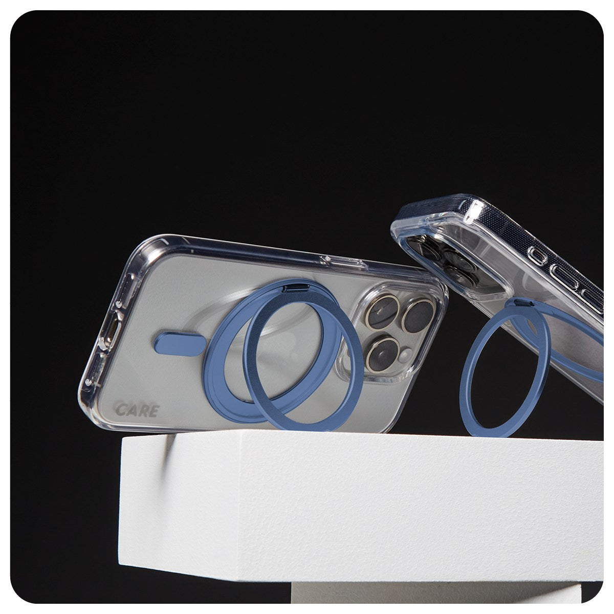 care-by-panzerglass-case-transparent-mit-blau-kickstand-magsafe-iphone-16-pro image 5
