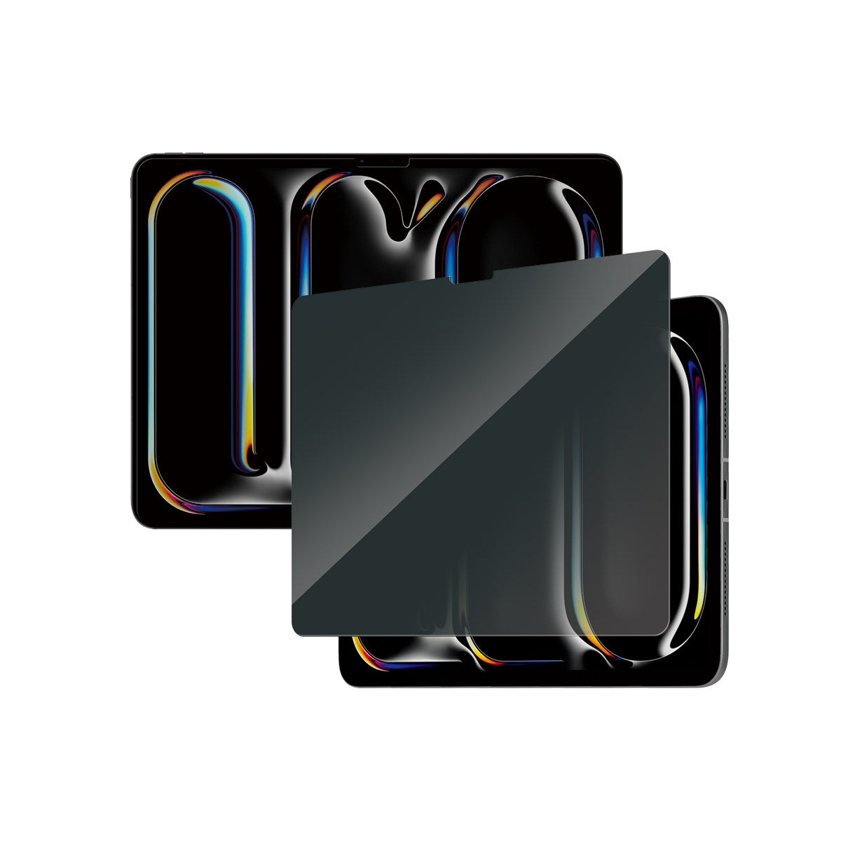 panzerglass-2-way-privacy-displayschutz-ipad-air-13-pro-13-2024-2025-ultra-wide- image 1