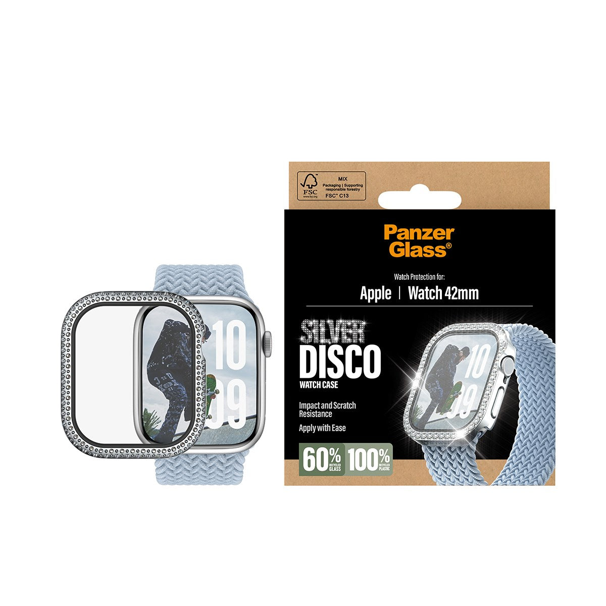 panzerglass-full-body-case-disco-silber-apple-watch-series-11-10-42mm image 2