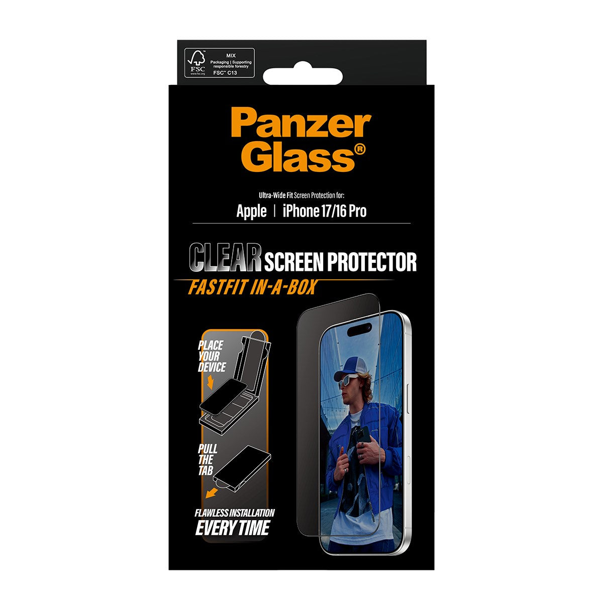 panzerglass-displayschutz-ultra-wide-fit-mit-fastfit-in-a-box-f-r-iphone-17-ipho image 3