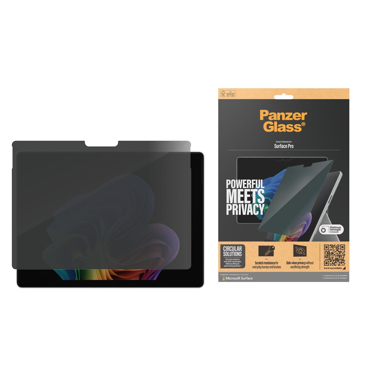 panzerglass-2-way-privacy-displayschutz-microsoft-surface-pro-x-pro-8-pro-9-pro- image 2