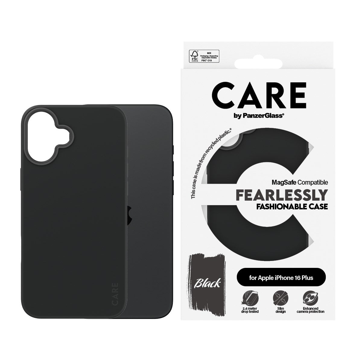 care-by-panzerglass-case-schwarz-magsafe-iphone-16-plus image 2