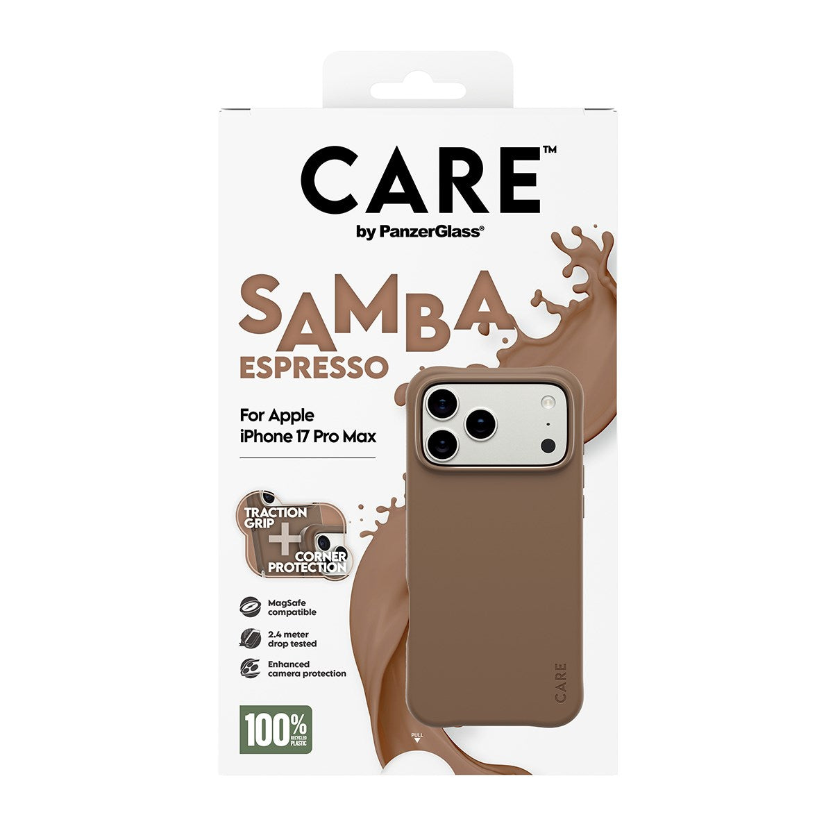 care-by-panzerglass-samba-case-espresso-mit-magsafe-iphone-17-pro-max image 3