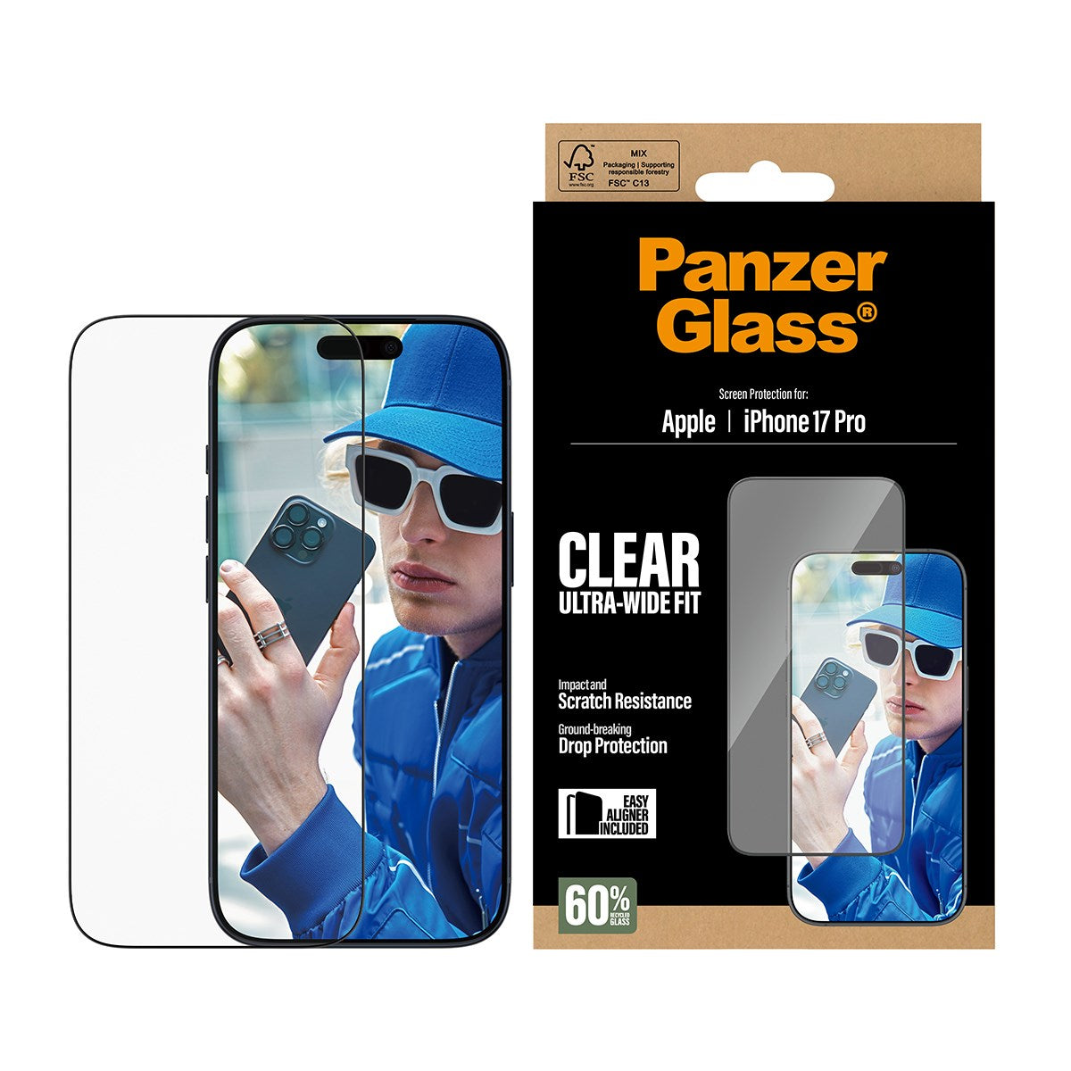 panzerglass-essential-bundle-iphone-17-pro-case-glas-35w-charger-kabel image 3