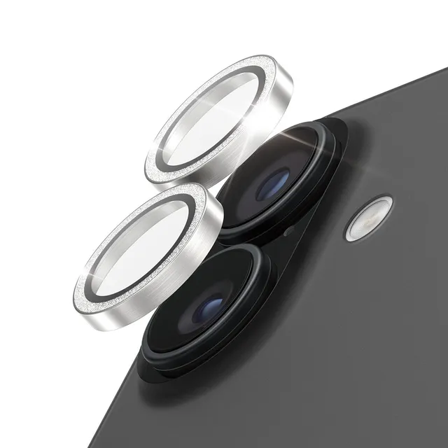 panzerglass-hoops-kameraschutz-glitter-silber-iphone-17-iphone-16-16-plus image 1