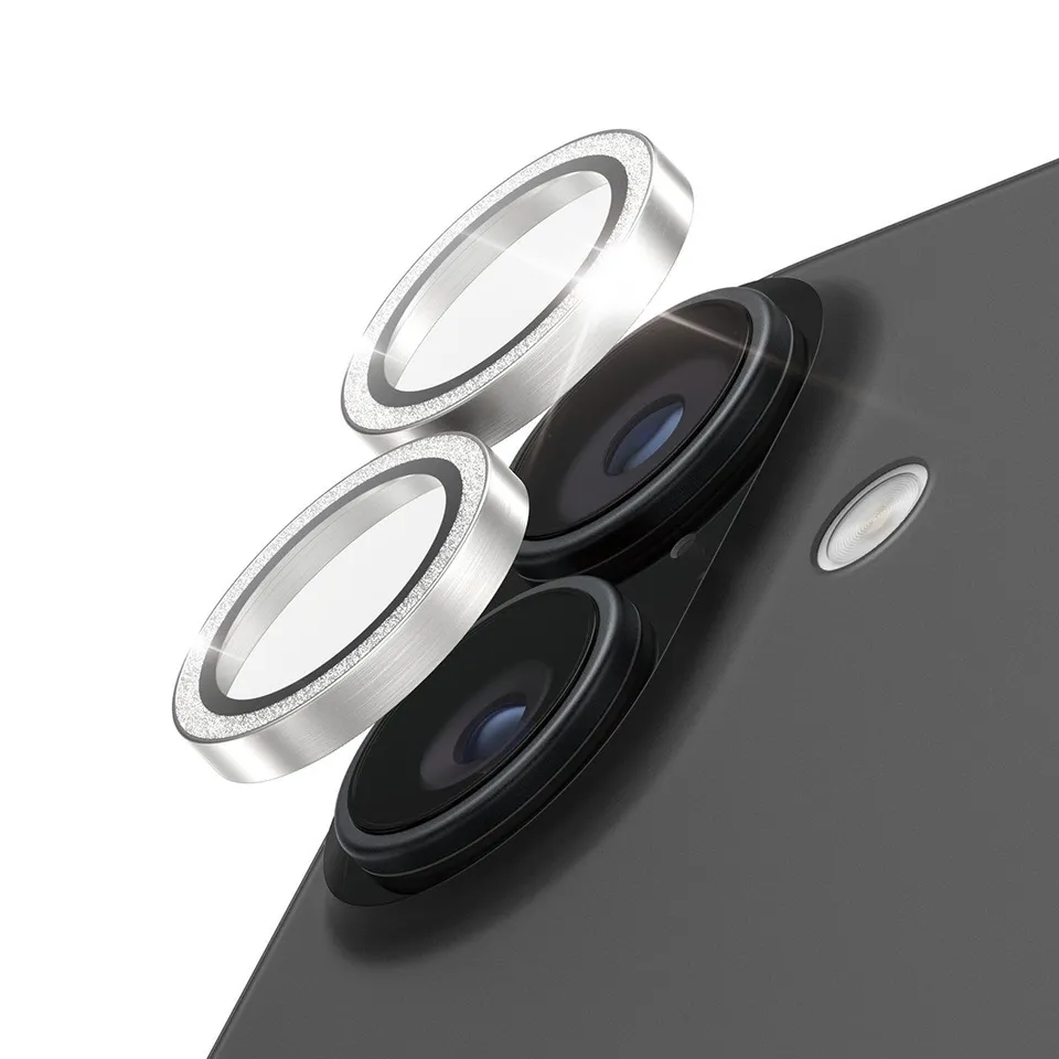 panzerglass-hoops-kameraschutz-glitter-silber-iphone-17-iphone-16-16-plus image 1