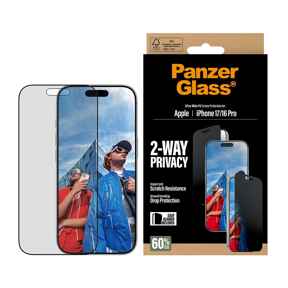 panzerglass-2-way-privacy-displayschutz-iphone-17-iphone-16-pro-ultra-wide-fit-m image 2