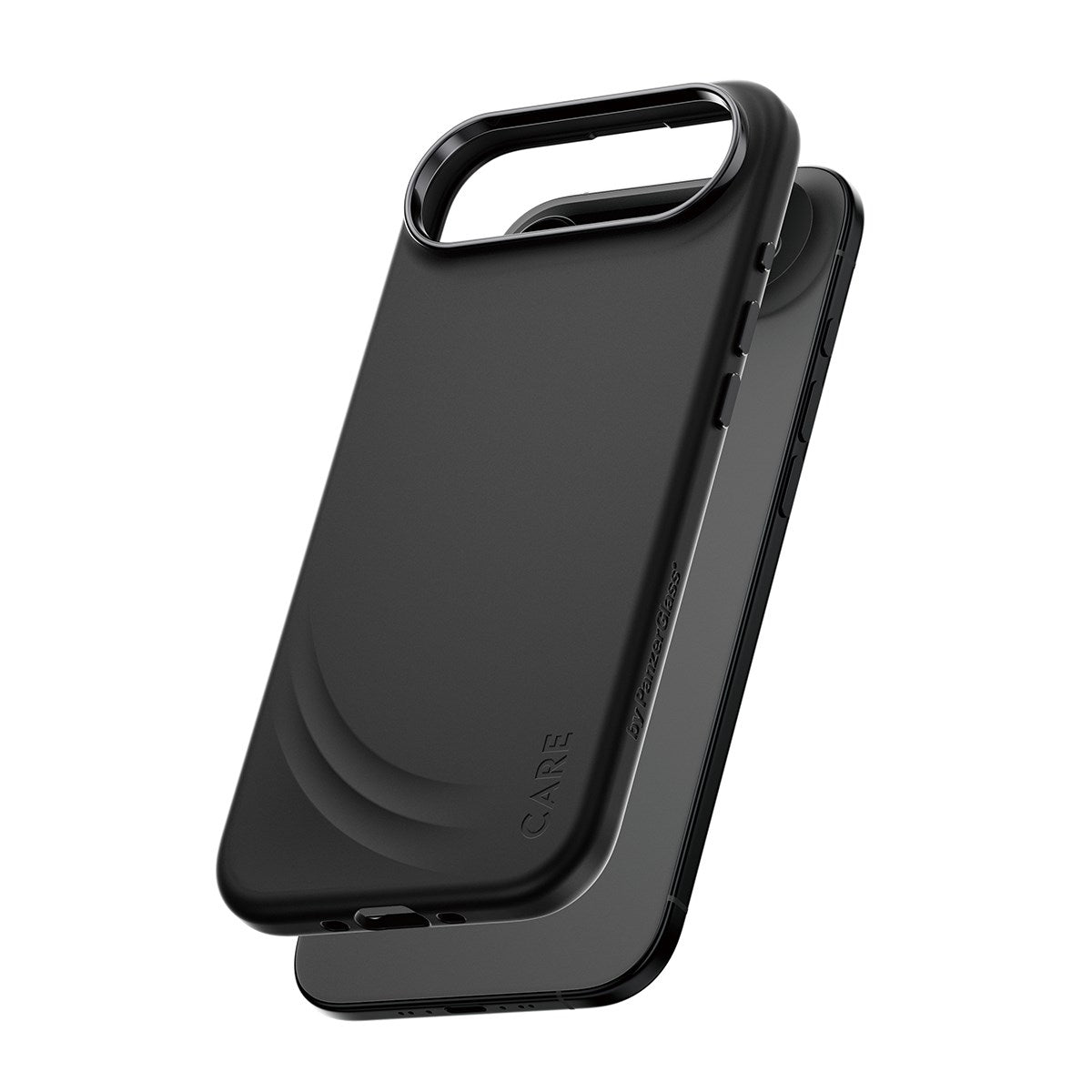 care-by-panzerglass-flow-case-schwarz-mit-haptic-button-und-magsafe-f-r-iphone-a image 1