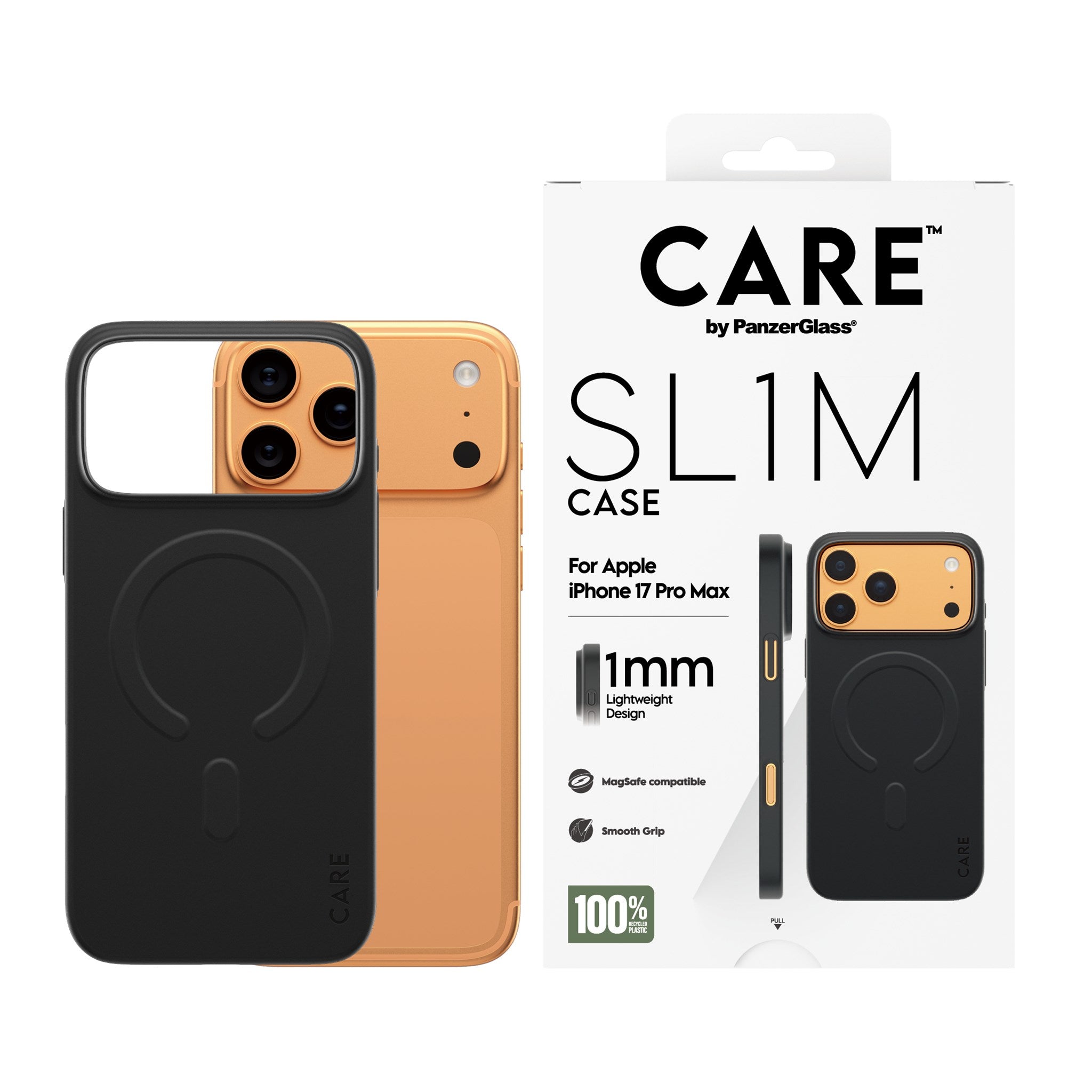 care-by-panzerglass-sl1m-magsafe-h-lle-schwarz-f-r-iphone-17-pro-max image 2