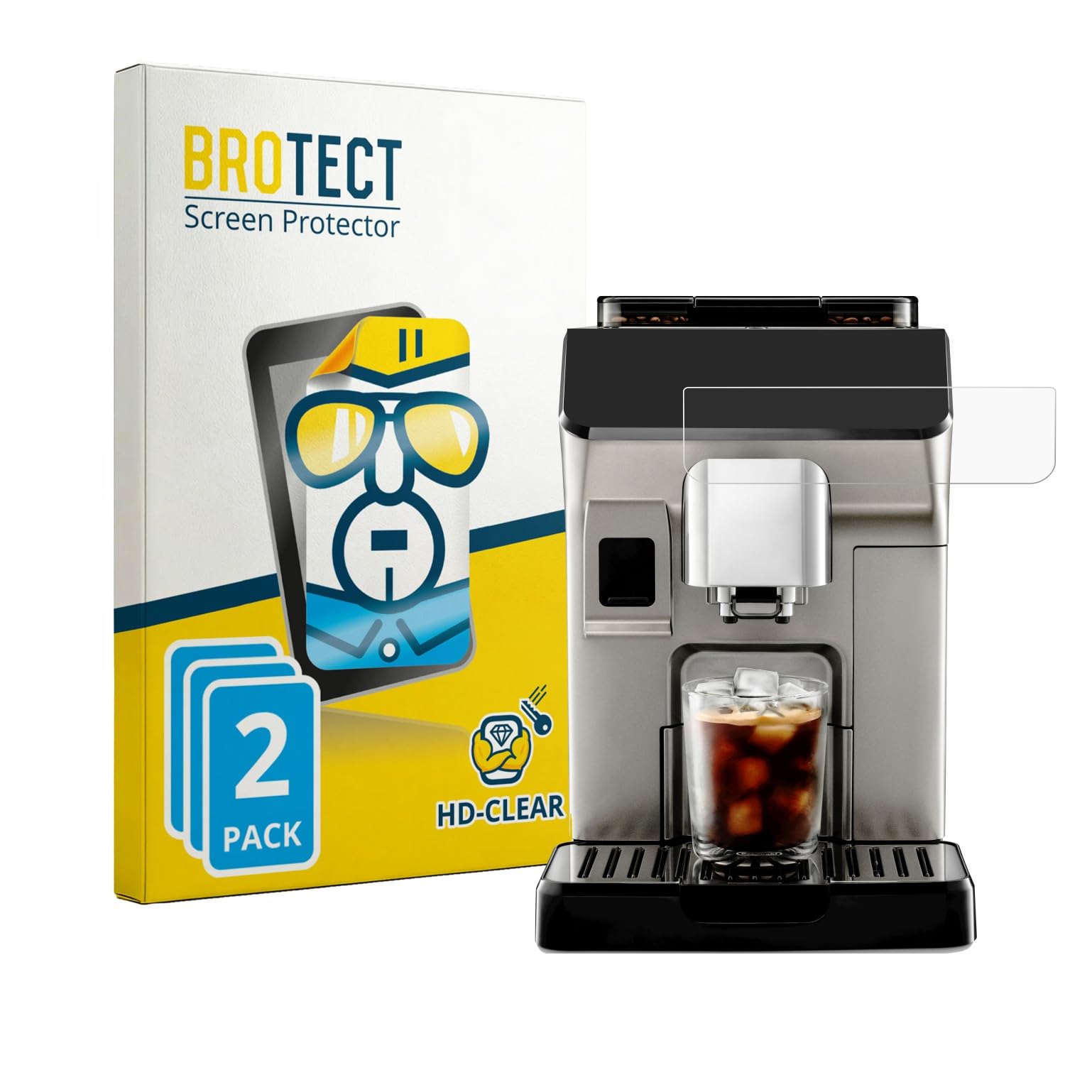 brotect-hd-clear-schutzfolie-f-r-delonghi-eletta-explore-2-st-ck image 1