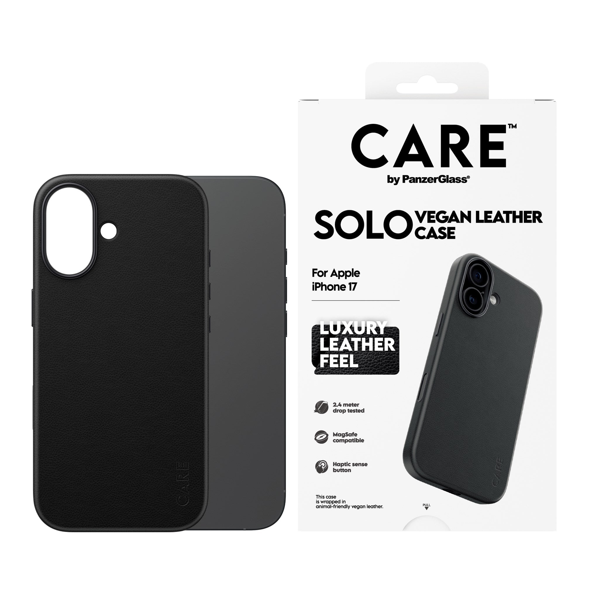 care-by-panzerglass-solo-case-schwarz-iphone-17 image 2