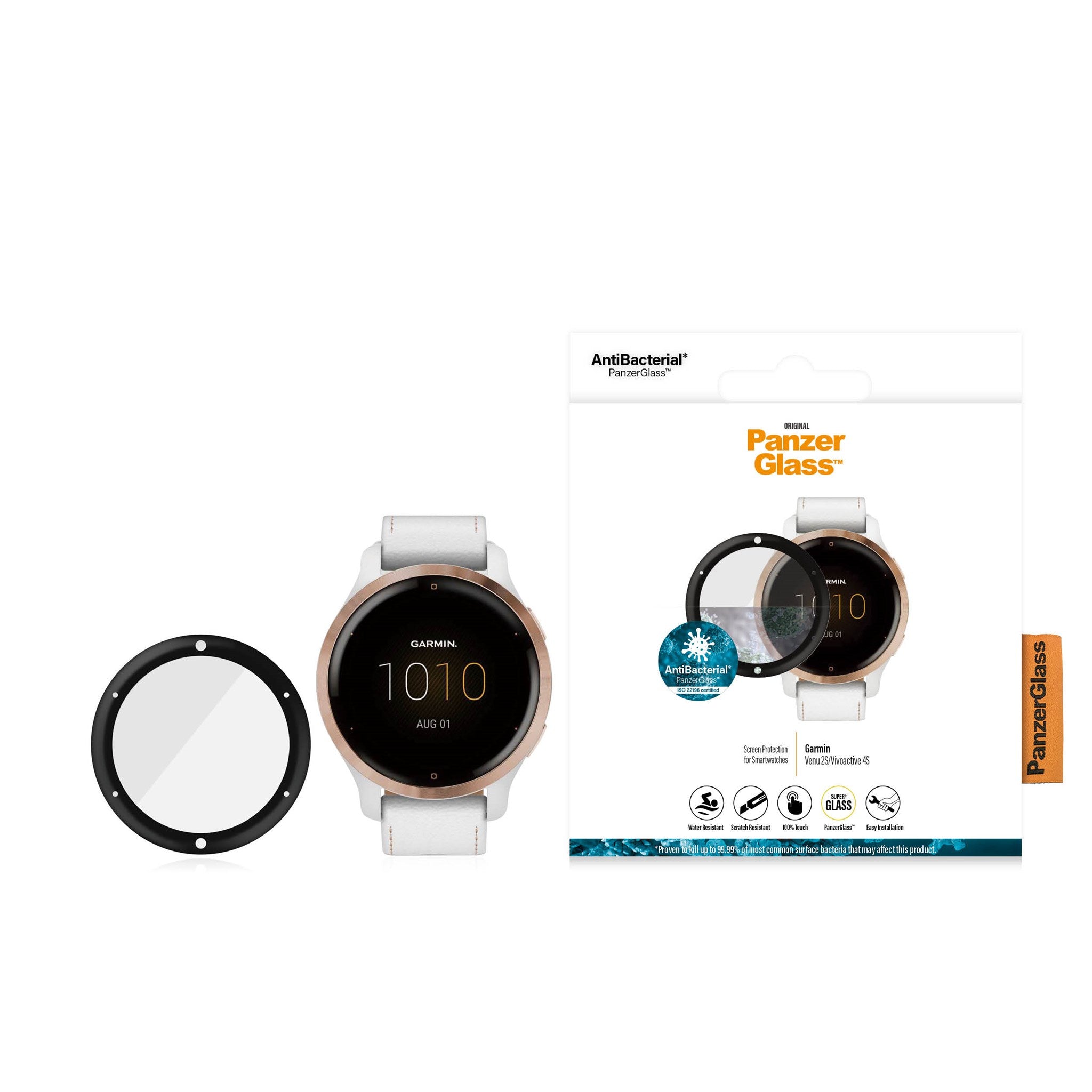 panzerglass-displayschutz-glas-garmin-venu-2s-vivoactive-4s image 3