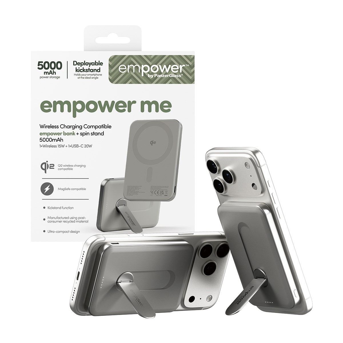 empower-by-panzerglass-powerbank-mit-spin-stand-5000mah-titanium image 6