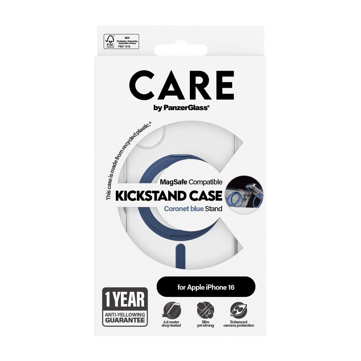 care-by-panzerglass-case-transparent-mit-blau-kickstand-magsafe-f-r-iphone-16 image 3