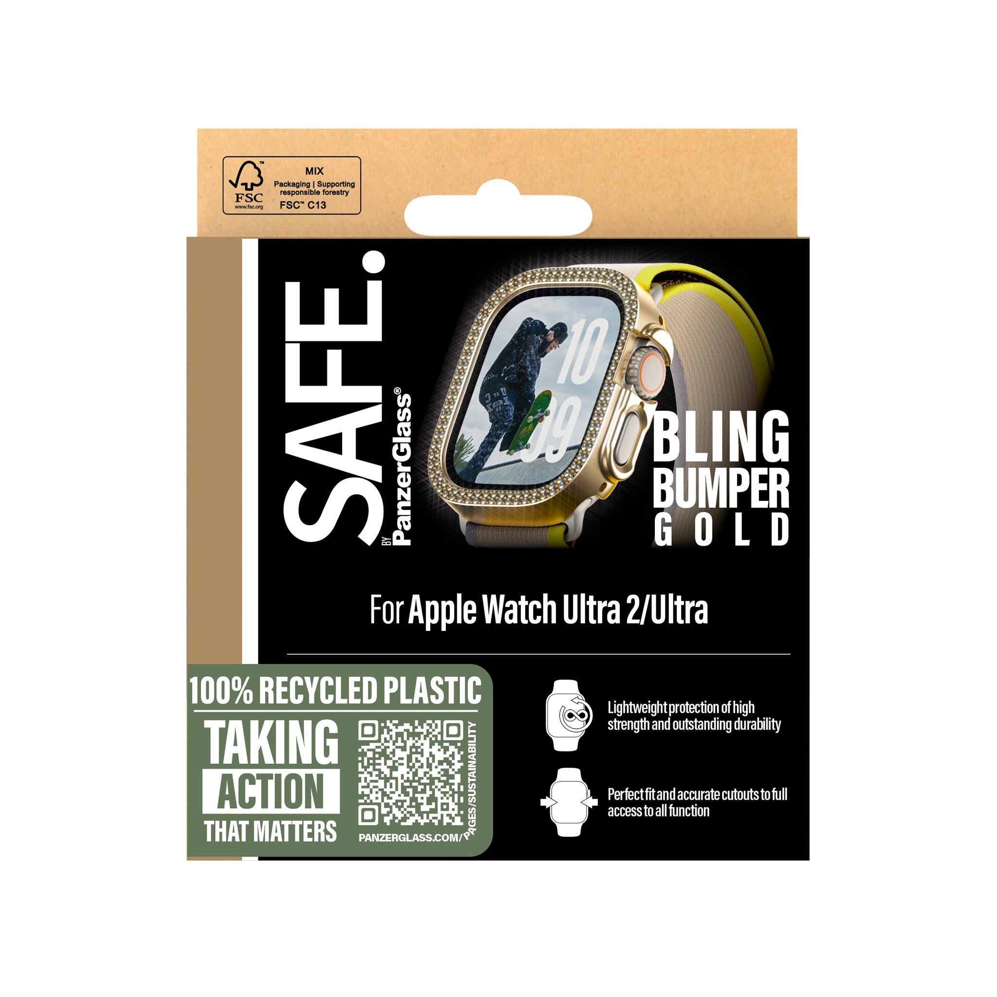 safe-by-panzerglass-bling-bumper-gold-f-r-apple-watch-ultra-3-ultra-2-ultra-49mm image 3