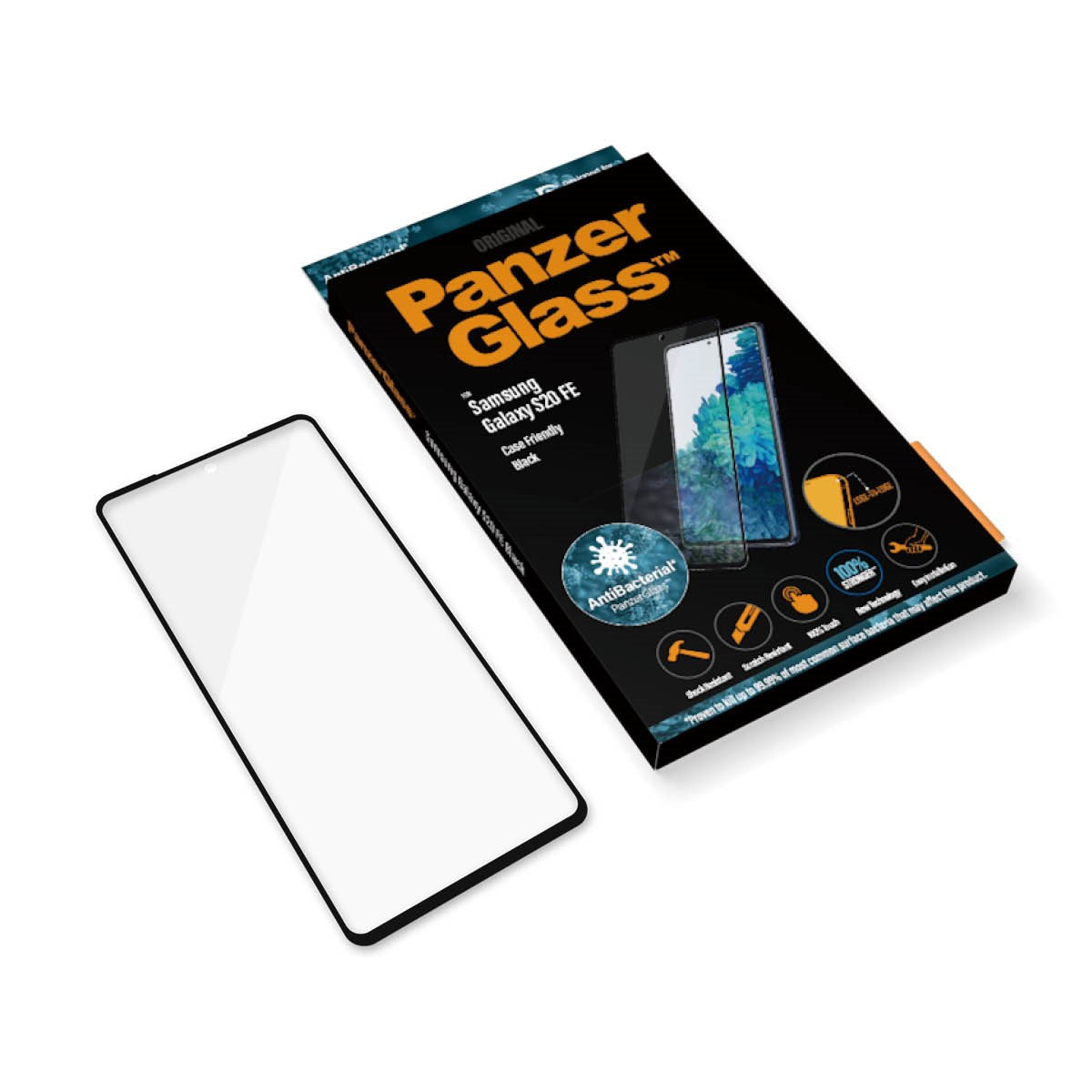 panzerglass-displayschutz-samsung-galaxy-s20-fe-case-friendly image 4