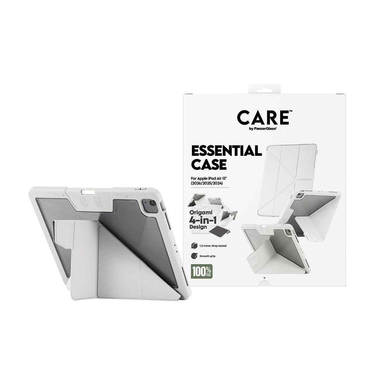 care-by-panzerglass-essential-case-hell-grau-f-r-ipad-air-13-2024-2026 image 2
