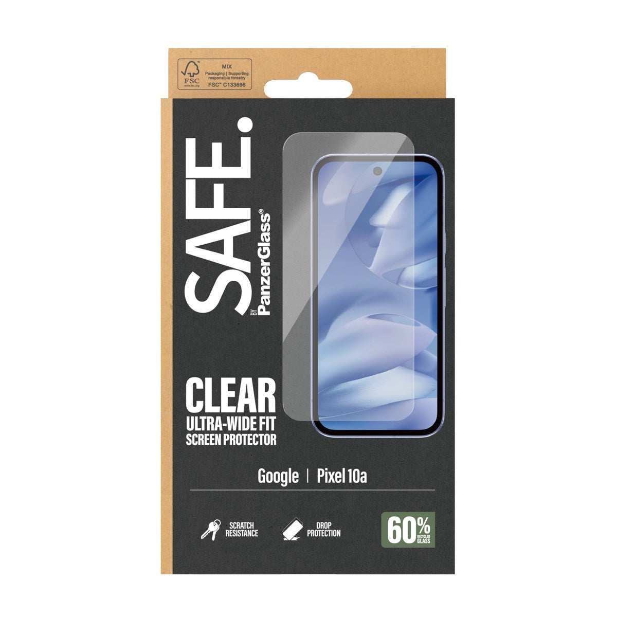 safe-by-panzerglass-displayschutz-google-pixel-10a-5g-ultra-wide-fit image 3