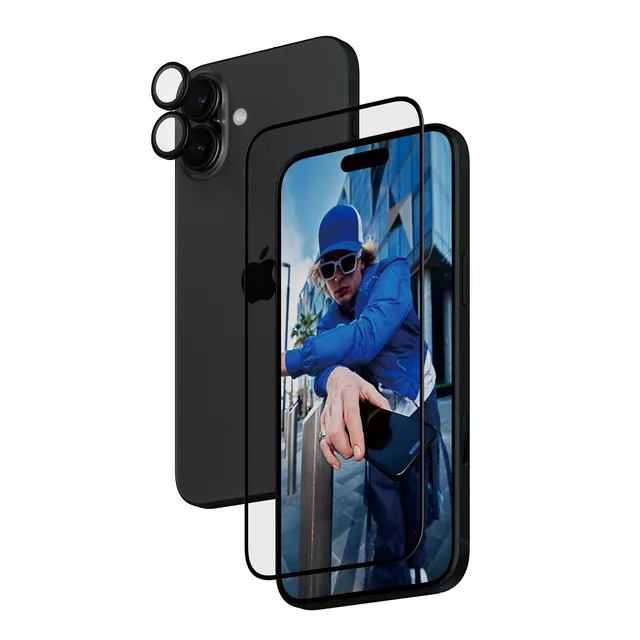 panzerglass-2-in-1-set-iphone-16-plus-displayschutz-hoops-kameraschutz image 1