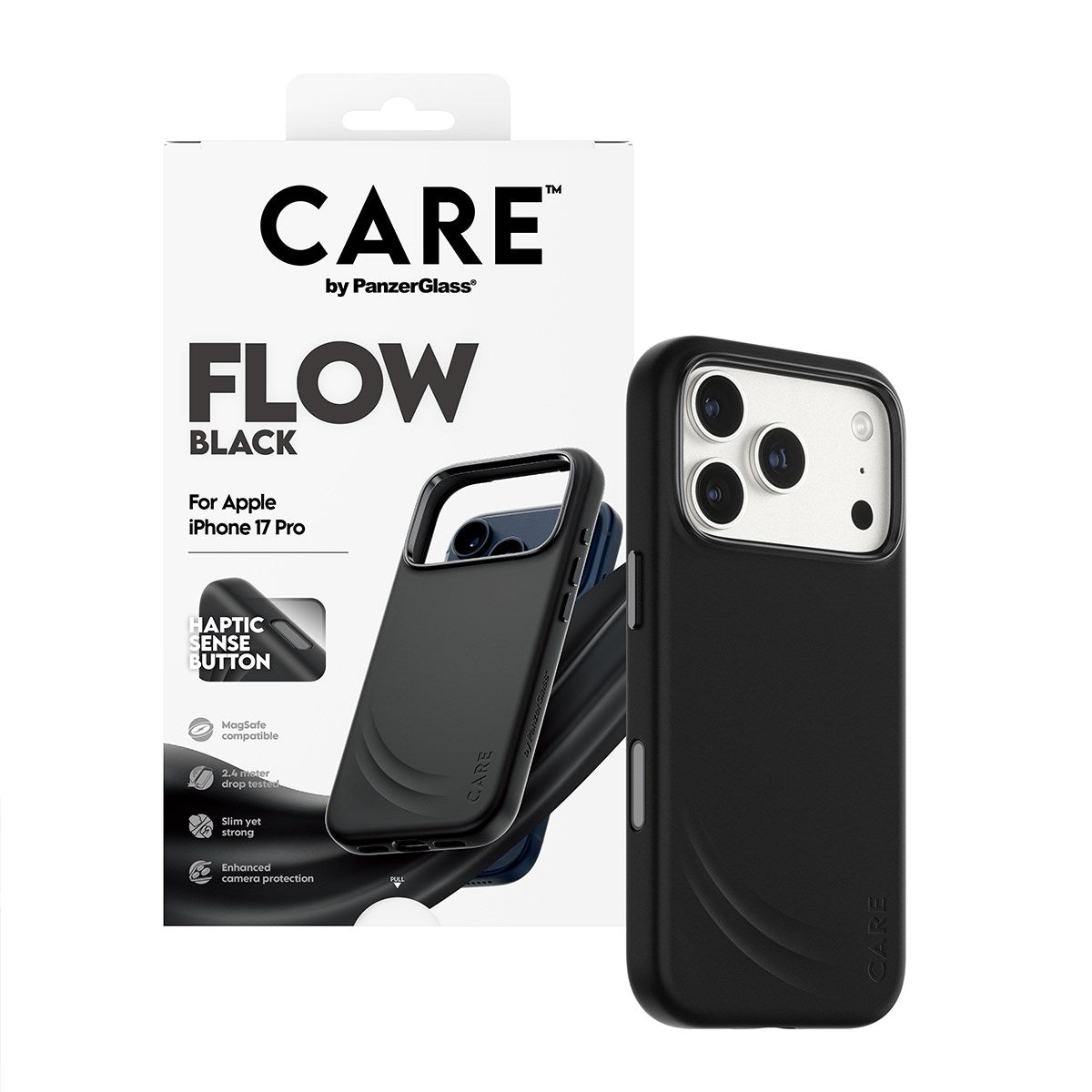 care-by-panzerglass-flow-case-schwarz-mit-haptic-button-und-magsafe-f-r-apple-ip image 6