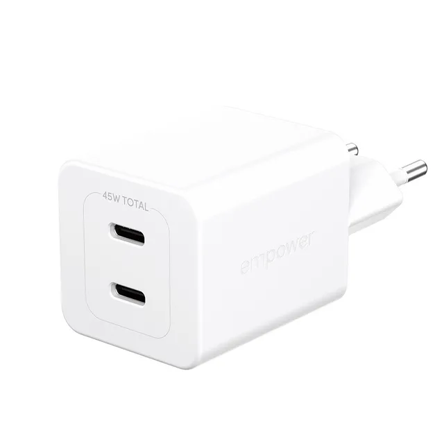 empower-by-panzerglass-turbo-45w-ladeger-t-2x-usb-c-eu-silber-wei image 1