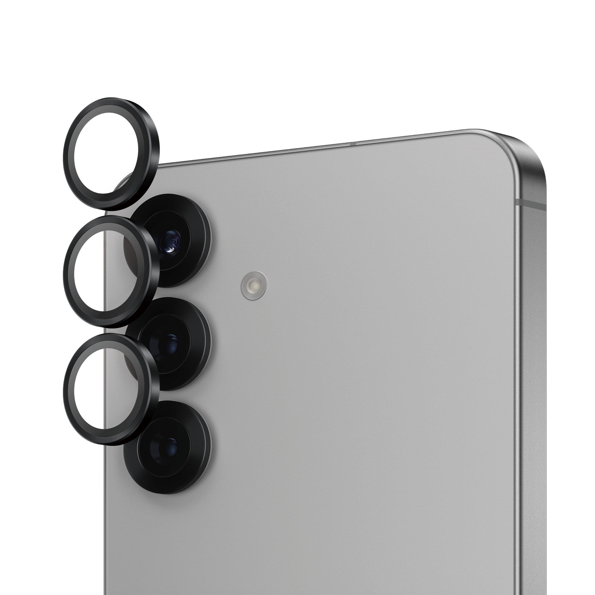 panzerglass-hoops-kameraschutz-schwarz-samsung-galaxy-s25 image 1