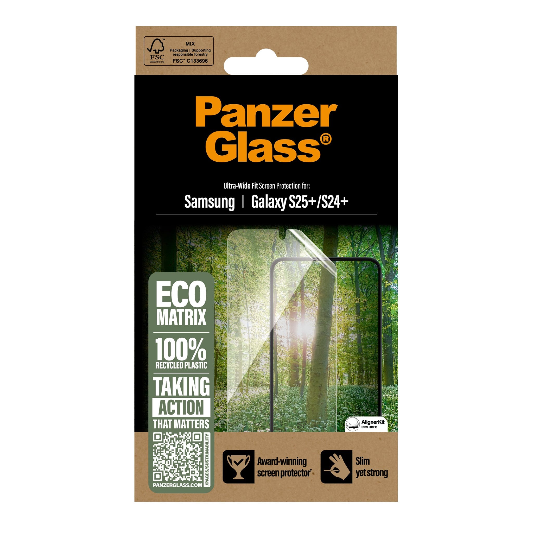 panzerglass-eco-matrix-displayschutz-samsung-galaxy-s25-s24-ultra-wide-fit-2 image 3