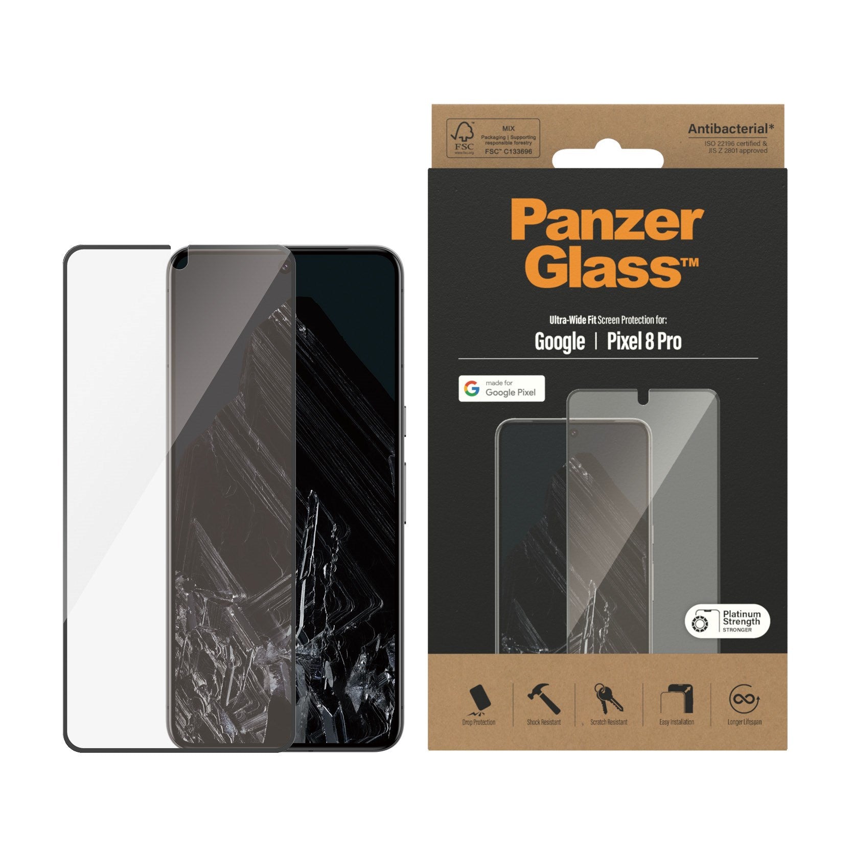 panzerglass-displayschutz-ultra-wide-fit-f-r-google-pixel-8-pro image 2