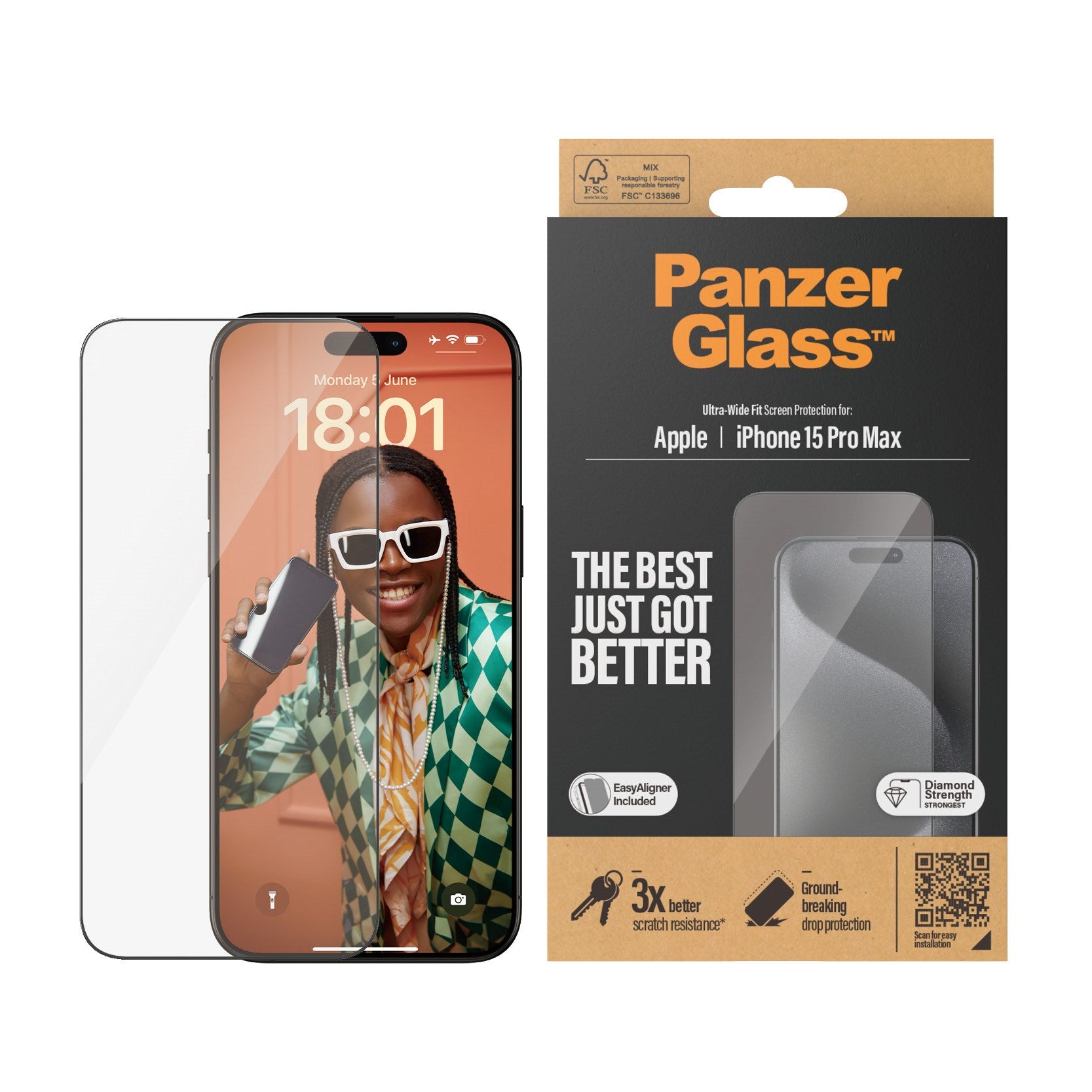 panzerglass-displayschutz-f-r-iphone-15-pro-max-ultra-wide-fit-mit-easyaligner image 2