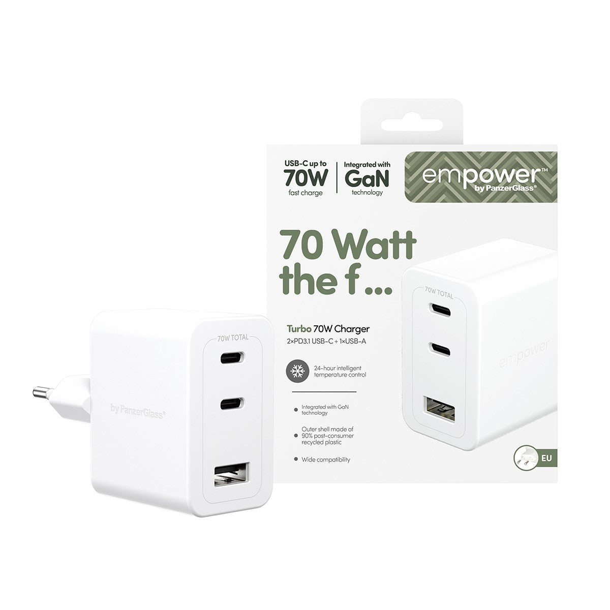 empower-by-panzerglass-turbo-70w-ladeger-t-2x-usb-c-usb-a-eu-silber-wei image 2