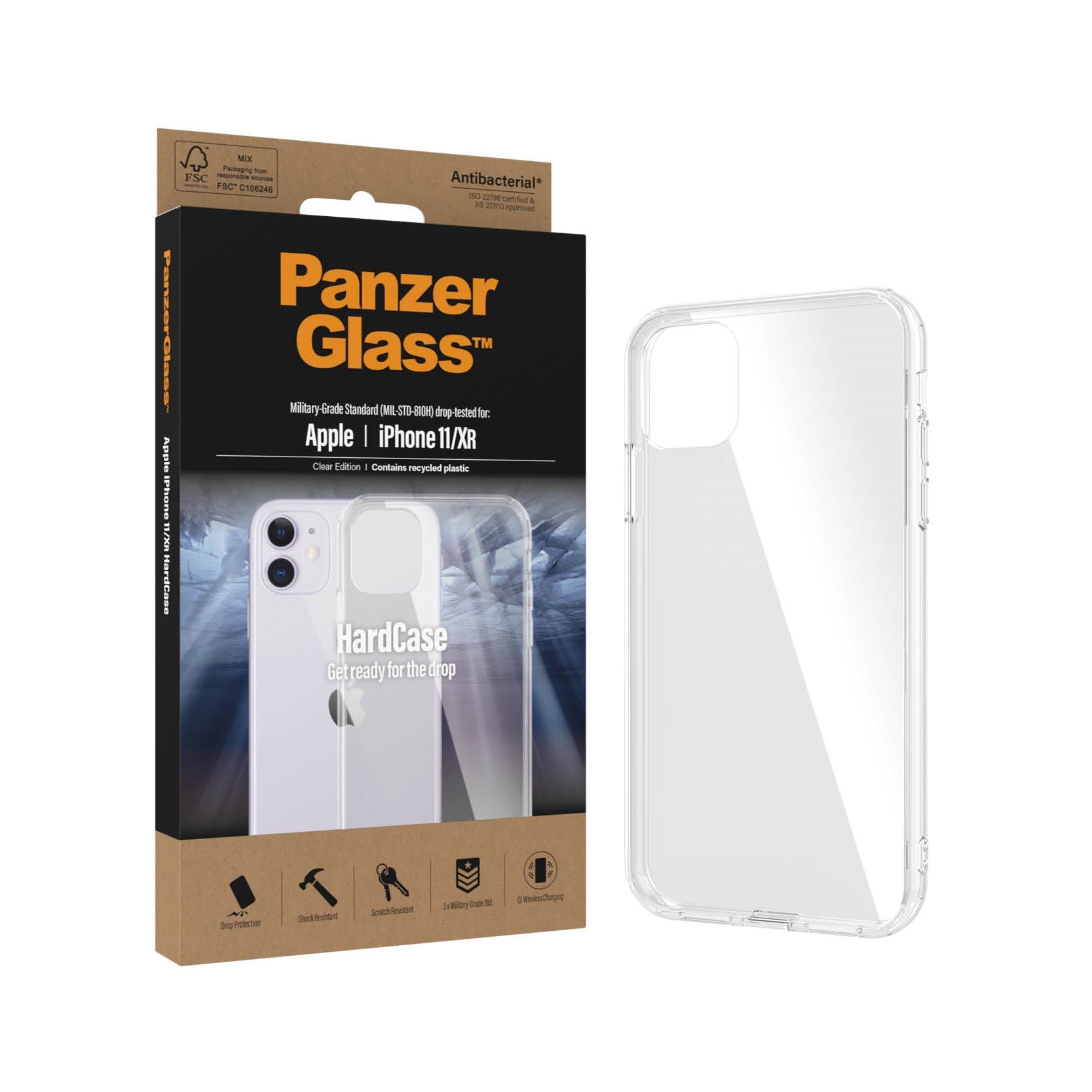 panzerglass-hardcase-transparente-schutzh-lle-iphone-11-xr image 2
