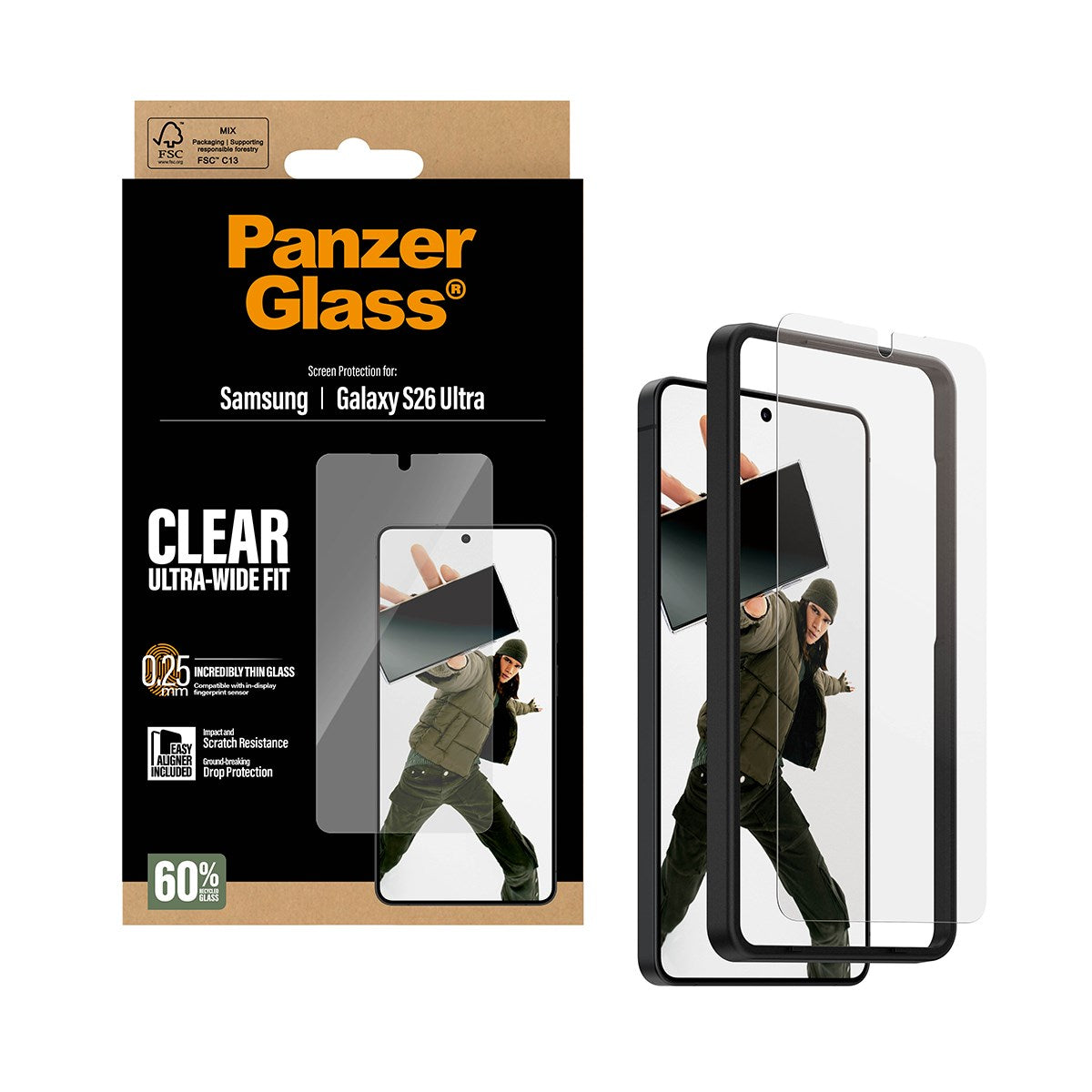 panzerglass-displayschutz-samsung-galaxy-s26-ultra-ultra-wide-fit-mit-easyaligne image 5