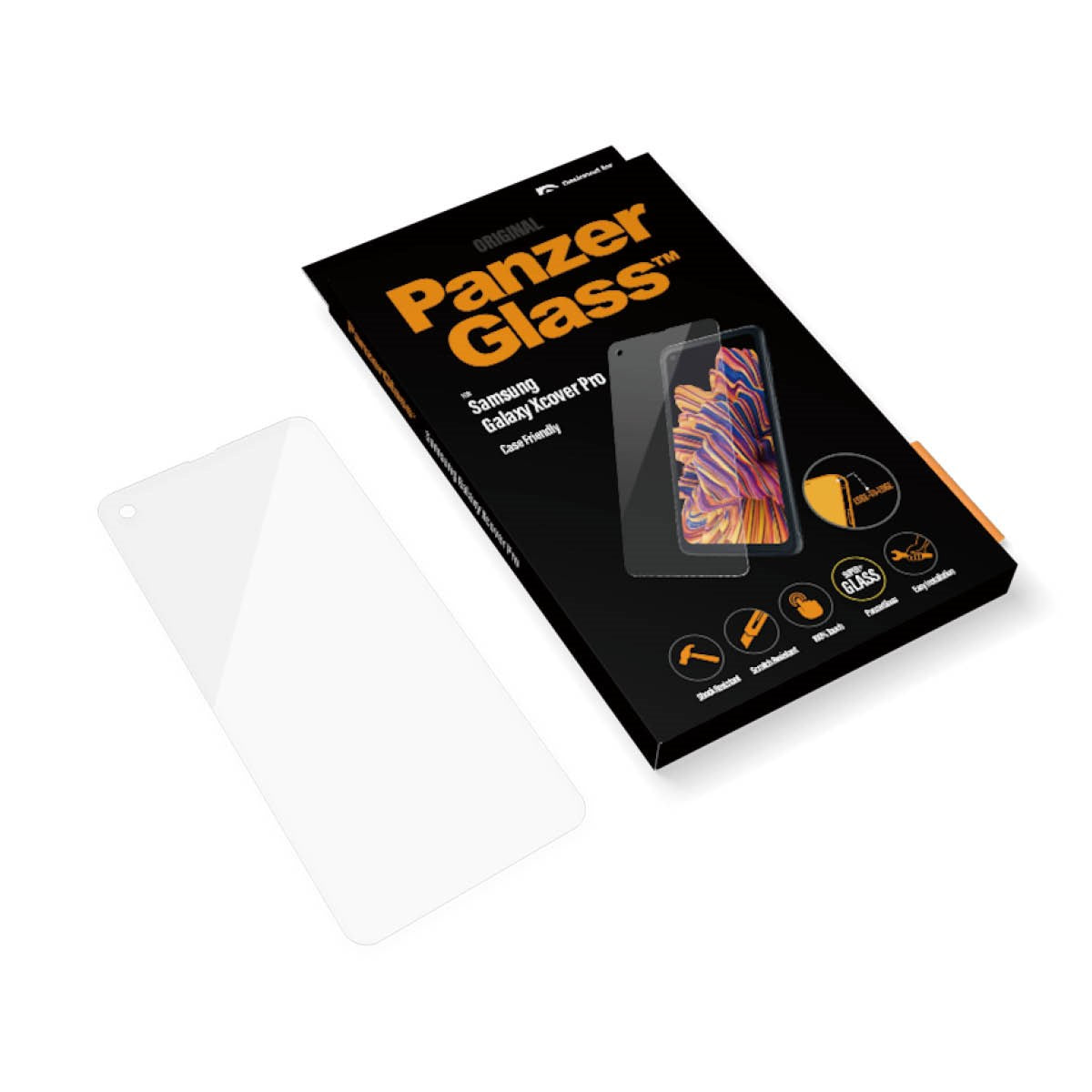 panzerglass-displayschutz-samsung-galaxy-xcover-pro-edge-to-edge-case-friendly image 5