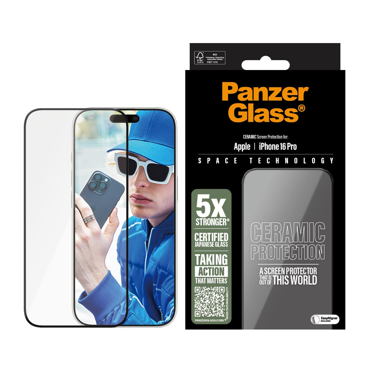 panzerglass-ceramic-displayschutz-f-r-apple-iphone-16-pro-ultra-wide-fit-mit-eas image 2