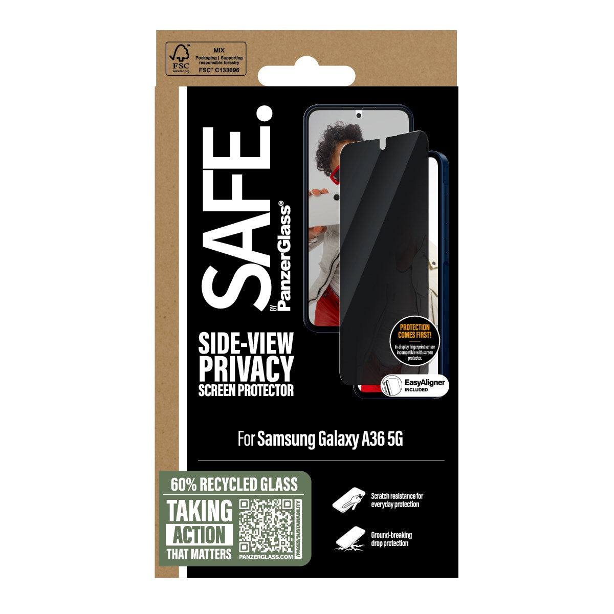 safe-by-panzerglass-2-way-privacy-displayschutz-samsung-galaxy-a36-5g-ultra-wide image 3